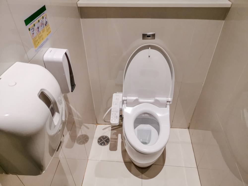 Les systèmes de jet d'eau des WC japonais lavant-2