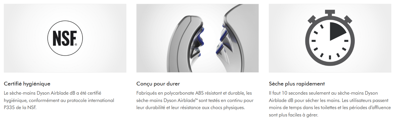 seche-mains à air pulsé